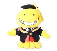 SAKAMI - Assassination Classroom - Koro Sensei - Colgante de Peluche/Figura/Juguete/Llavero - 12 cm - Original y con Licencia