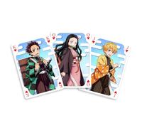SAKAMI - Demon Slayer: Kimetsu no Yaiba - 52 Cartas - póquer, Juego de Cartas, baraja, Cartas de reproducción
