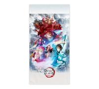 Sakami - Toalla de playa Demon Slayer Swordsmith Village ARC 150 x 75 cm Original y con licencia