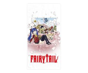 SAKAMI - Fairy Tail - Sakura Bloom - Toalla de Playa - Toalla - 150 x 75 cm - Original & Licencia
