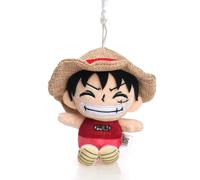 SAKAMI - One Piece - Luffy - Peluche colgante/figurita/juguete/llavero - 14 cm -