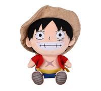SAKAMI - One Piece - Monkey D. Luffy - Luffy - Felpa, Figura de Peluche, Juguete - 20 cm - Original y con Licencia