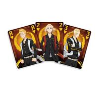 SAKAMI - Tokyo Revengers - 52 Cartas - póquer, Juego de Cartas, baraja, Cartas de reproducción - Original y con Licencia