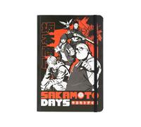 Sakamoto Days Cuaderno A5 Idea De Regalo 148x210 Mm Cartoon Anime Manga Negro