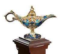 Sakamura Aladino,Lámpara mágica árabe clásica | luz Genio mágico Coleccionable Vintage para decoración Mesa del hogar, Bonito Regalo para niña y niño
