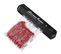 Sakamura Máquina selladora al vacío para Alimentos - Sellador Bolsas Sellado térmico | Máquina selladora automática Alimentos con 20 Bolsas Fácil Limpiar Extracción Aire