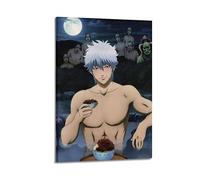 Sakata Gintoki Gintama Who Is Afraid of Ghosts Póster Pintura Decorativa Lienzo Arte de Pared Salón Póster Dormitorio Pintura 30 x 45 cm (30 x 45 cm)