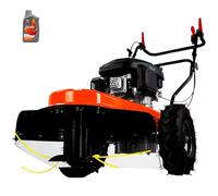 SAKAWA Desbrozadora Autopropulsada Ruedas 1GTA60 + Aceite 4 Tiempos