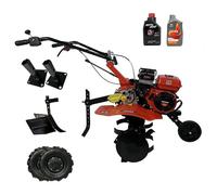 SAKAWA Motoazada 7,5 CV Arranque Eléctrico Kit 500 x 10 + Aceite