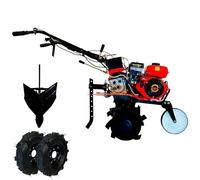 SAKAWA Motoazada Motocultor 7CV con Accesorios Arranque Eléctrico
