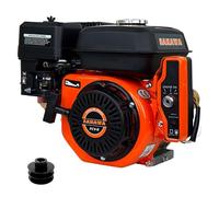 SAKAWA Motor Gasolina 4 Tiempos Arranque Electrico 7CV 19 mm + Polea Motor