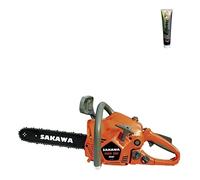 SAKAWA Motosierra Gasolina Ligera 38cc 14" + Aceite 2 Tiempos 125ml
