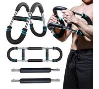 Sake Twister Arm Trainer, Twister Arm Exerciser Adjustable Chest Expander Portable Power Twister Bar Muscular Strength Enhancer Thigh Master Trainer Men Upper Body Strength at Home Fitness EquipmentSa