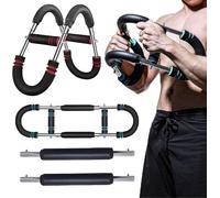 Sake Twister Arm Trainer, Twister Arm Exerciser Adjustable Chest Expander Portable Power Twister Bar Muscular Strength Enhancer Thigh Master Trainer Men Upper Body Strength at Home Fitness EquipmentSa