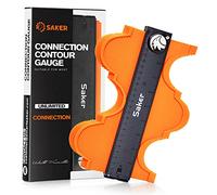 Saker Medidor de contorno de conexión con bloqueo de 10 pulgadas, herramienta imprescindible para manitas de bricolaje