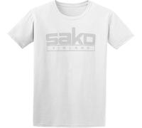 Sako Rifles Oy Firearm Inside Fashionable Cosplay Keep Warm Reunion T Shirt White L