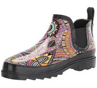 Sakroots Botines de lluvia Rhyme para mujer, Rainbow Wanderlust, 37 EU