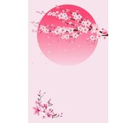 Sakura Blossom Notebook: Hardcover Notebook - Sakura Blossom Design (5x8 inches, 150 pages)