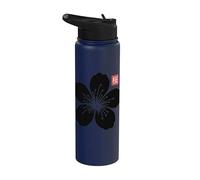 Sakura Cherry Blossom - Arte minimalista japonés floral Stainless Steel Insulated Water Bottle