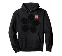 Sakura Cherry Blossom - Arte Minimalista japonés Floral Sudadera con Capucha
