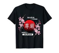 SAKURA CHERRY BLOSSOM EN PRIMAVERA, CIUDADES DE JAPÓN, NARA Camiseta