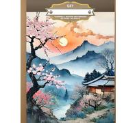 SAKURA CHERRY BLOSSOM SPRING Japanese Village Four Seasons * CORNELL NOTES NOTEBOOK Lined +BONUS: Address/Cell Phone/Email Contact - Journal Diary ... High School Ivy League University College
