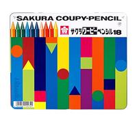 SAKURA COUPY-PENCIL 18 lápices coloreados Can Case FY18 (importación japonesa)