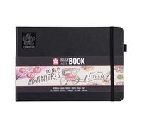 Sakura Cuaderno de bocetos Tapa dura 21 x 14,8 cm 140 g 80 hojas Negro