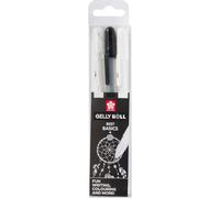 Sakura gelly roll bolígrafo de gel con tapa negro, blanco 3 pieza(s)