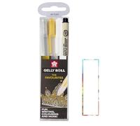 Sakura Gelly Roll Metallic 3 unidades. (ORO PLATA BLANCO) y Sakura