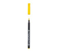 SAKURA Koi Colouring Brush Pen - Amarillo - Punta de pincel flexible - Tinta al agua - Ideal para bocetos, diarios e ilustraciones