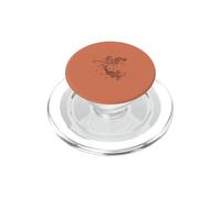 Sakura Koi Fish Line Art Zen japonés PopSockets PopGrip para MagSafe