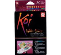 Sakura koi water colors pocket field sketch box - 30 medias pastillas