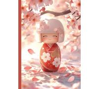 Sakura Kokeshi A5 Notebook
