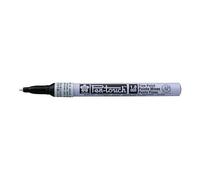 SAKURA Pen-Touch Marker - Blanco fino - Tinta pigmentada con disolventes - Ancho de trazo 1 mm - Versátil para metal, madera, vidrio - Utilízalos en la industria y el arte