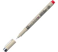 SAKURA Finetek Pigma Micron Pen swrappare Open Stock-rosso