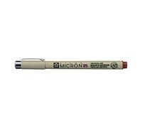 SAKURA Pigma Micron 05 - Rotulador fino 0,45 mm Pardo - Tinta permanente resistente al agua de archivo