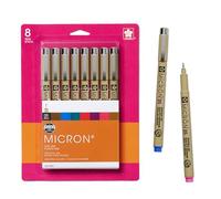Sakura Pigma Micron - Bolígrafo, Ass't Colors, 05 8Ct Set