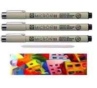 Sakura Pigma Micron Negro 03 .3 Fineliners