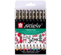 Sakura pigma negro, azul, marrón, verde, naranja, púrpura, rojo, sep