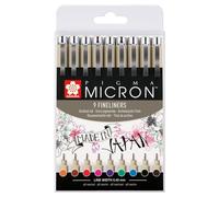 Sakura - Sakura Pigma Micron 05 Etui Met 9 Kleuren (Importación USA) TOY NUEVO