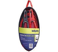 Sakura SS3627 - Cables de Arranque para Batería de Coche, Resistentes, 700 A, 4 m, con Códigos de Color, para Vehículos de Hasta 4.5 L/4500 CC