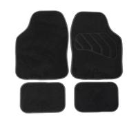 Sakura SS5461 Alfombrillas para Coche, Blanco, Flux, Set de 4