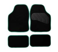 Sakura SS5469 Alfombrillas para Coche, Verde, Pastel, Set de 4