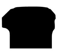 Sakura WW1303 Alfombrilla de Goma para Maletero