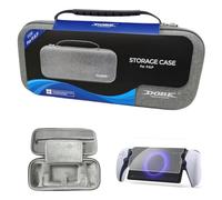 SAKURRDD Compatible con Accesorios PS Portal, Consolas de Juegos portátiles Estuche rígido EVA y Protector de Pantalla de Vidrio Templado de dureza 9H for 5 Accesorios Portal/831