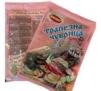 Sal búlgara con mezcla salada (mesa búlgara salada)