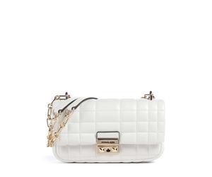 Sal con estilo con este bolso de hombro premium Michael Kors de la serie Tribeca, perfecto para el uso diario o para darle un toque elegante a tu ropa de trabajo. Está hecho de suave y lujosa piel de 