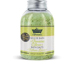 Sal de Bain Verbine Litron 310 g - Les Petit bain de Provence - Auténtica sal de Camarga - Hecho en Francia - Baño relajante y Sensorial