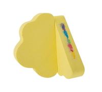 Sal de baño en la nube, bomba de lavado corporal de burbujas, bola de sal de 4.21 x 2.6 x 0.83 pulgadas con efecto espumoso, baño mineral natural, tableta Spa Fizz, cuidado de relajación para y v